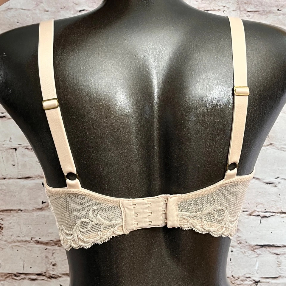 Sutiã Natori 32G pluma mergulho com aro bege - Imagem 4 de 4