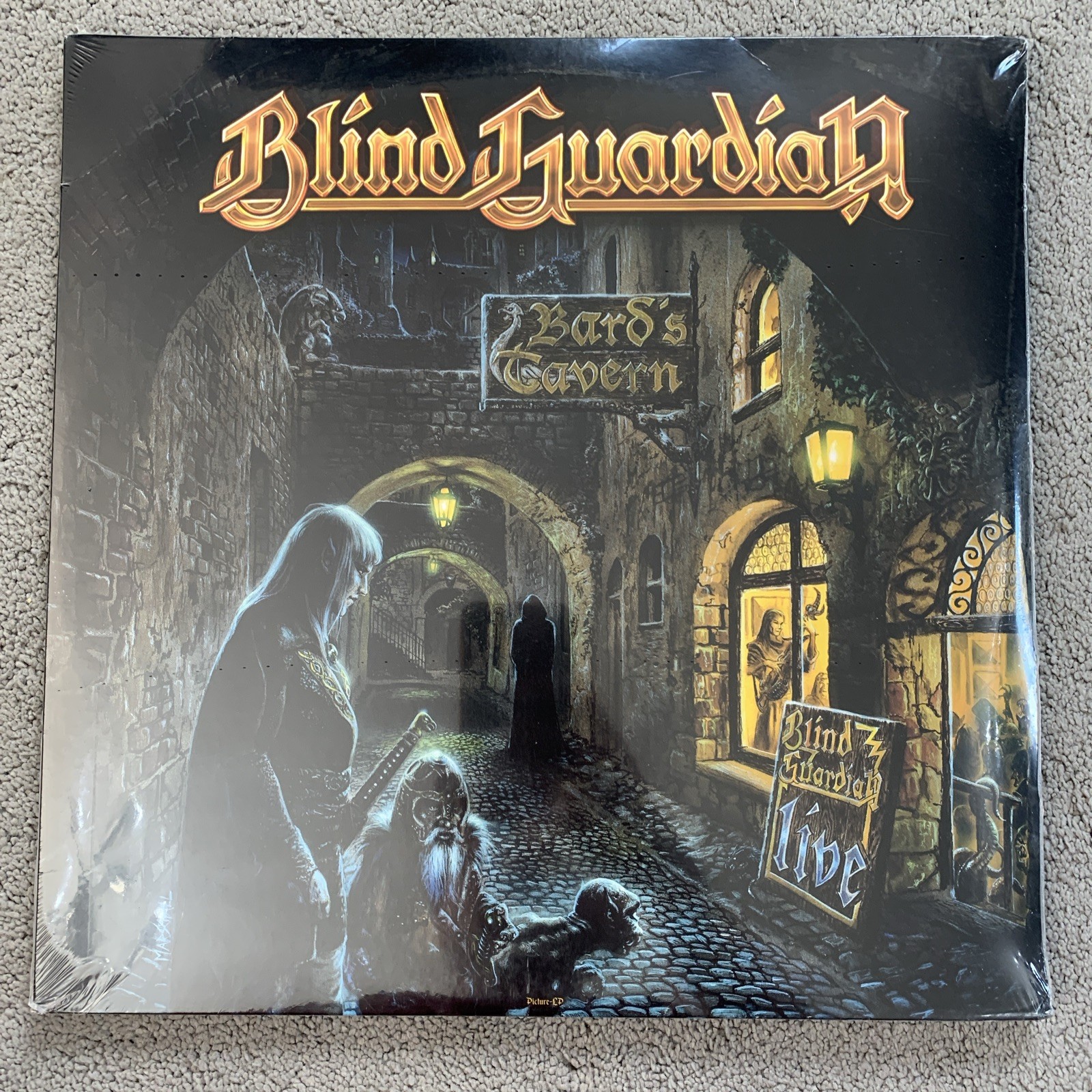Live [Picture Disc Vinyl] Blind Guardian Record New Sealed Slight Corner Wear