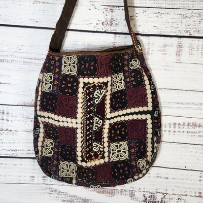 Uzbek boho Shoulder bag Multicolor 