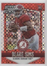 2015 Panini Prizm Collegiate Draft Picks Red Power Prizm Blake Sims #161 9b4