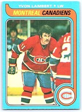 1979-80 O-Pee-Chee Yvon Lambert Montreal Canadiens #24