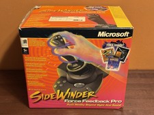 Microsoft SideWinder Force Feedback Pro Joystick CIB 96755 with Power Supply