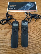 Pair of Vello ShutterBoss II Timer Remotes wi...