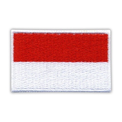 PATCHION Flagge Von Indonesien - Bestickt Abzeichen Patch
