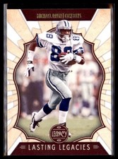 2019 Panini Legacy Football Lasting Legacies Michael Irvin Cowboys LL-MI