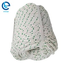 Strength Double Braid Polyester Rope 3/8" 100' Bull Rope 1544Lbs Breaking