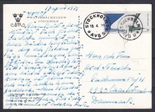 w2293/ Sweden Cover Card t/Denmark 1971 w/Booklet Pair