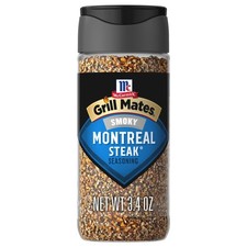 McCormick Grill Mates Smoky Montreal Steak Seasoning, 3.4 Ounce Pack of 1