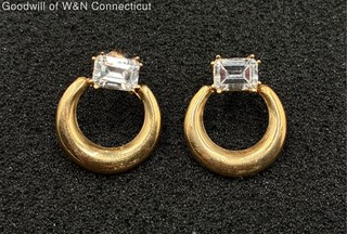 14K Yellow Gold Earrings 2.06g