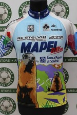 SANTINI MAPEI cycling bike jersey size M H58 shirt jersey jersey jersey