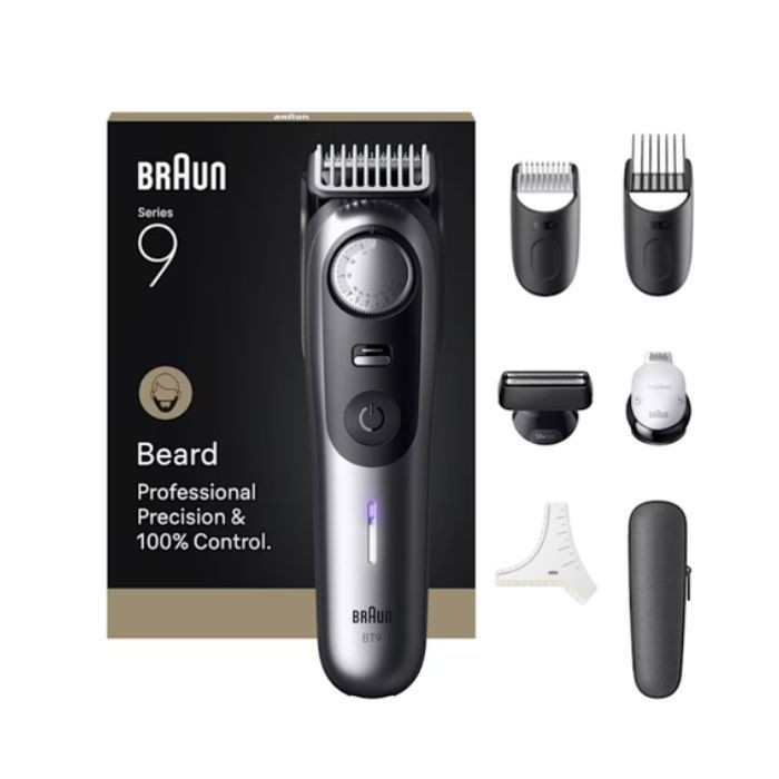 Braun BeardTrimmer 9 BT9520 Regolabarba Professionale Series 9