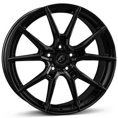 19 Zoll Alufelgen DM13 Superlight 5x112 Black für Mercedes GLA-Klasse 245G X156