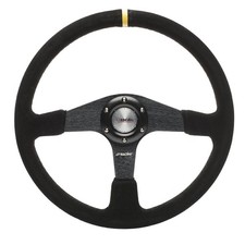 Volante sportivo camoscio nero 380mm Simoni Racing Defender 38