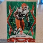 2025 Panini Phoenix Football Green Winter Myles Garrett #73