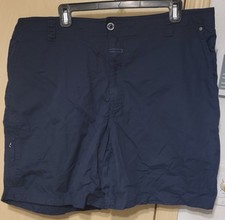 Columbia Mens Hiking Walking Shorts Size 42W 8L Navy Blue Outdoors