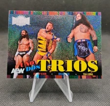 2025 SkyBox Metal Universe AEW TRIOS #UDT-26 Toa Liona/Brian Cage/Bishop Kaun