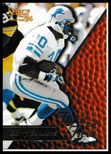 1996 Select #181 Barry Sanders Detroit Lions