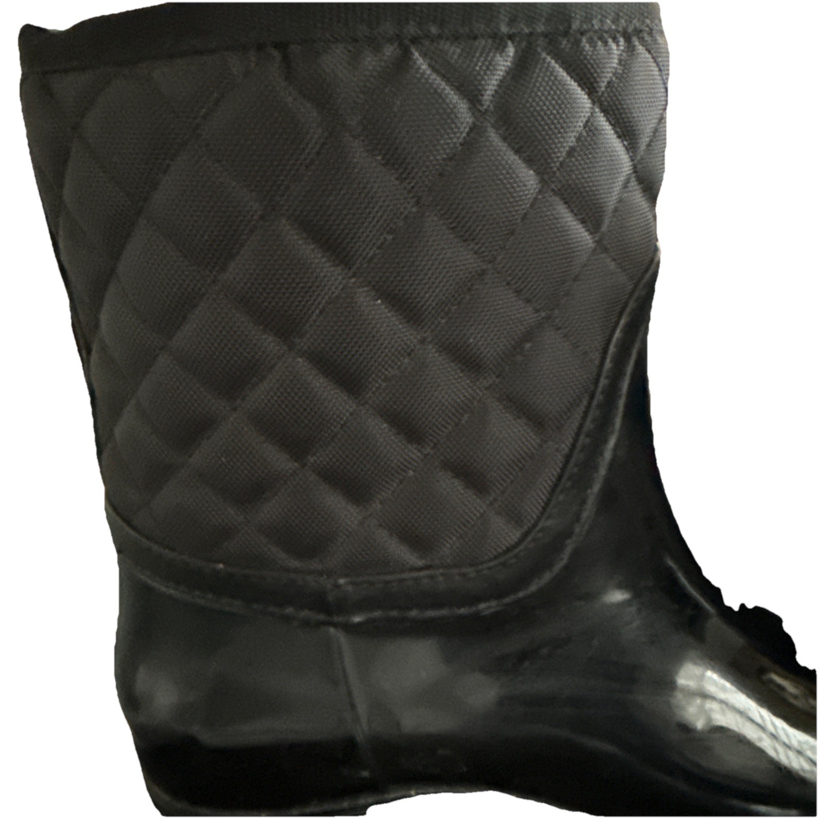 Tommy Hilfiger Boots Women’s SZ 8 Rain Black Quilted Waterproof Pull On Mid Calf thumbnail 10