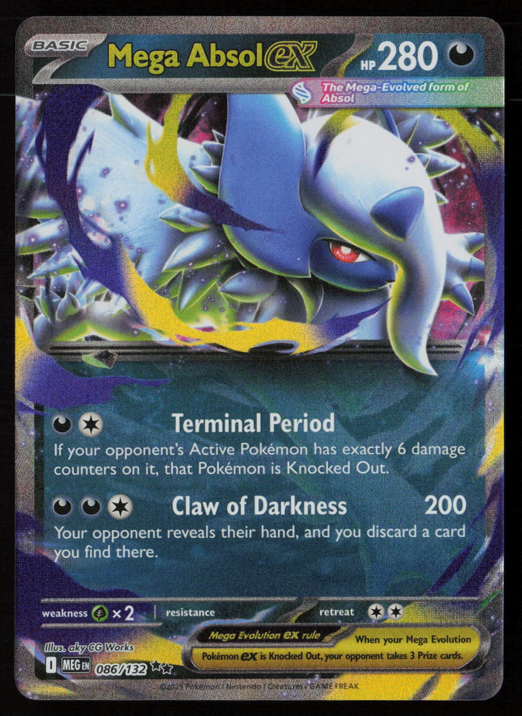 ME01: Mega Evolution #086/132 Mega Absol ex