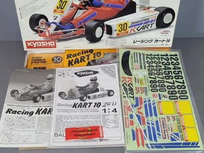 KYOSHO 1/4 レーシングカート10 エンジン New Vintage Collection Kyosho 1/4 2WD Racing Go Kart 10 Nitro