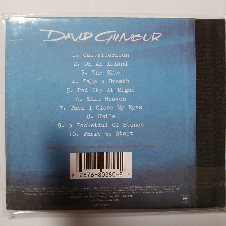 On an Island by David Gilmour (CD, 2006) - image 2 of 2