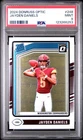 2024 DONRUSS OPTIC JAYDEN DANIELS - RC - #248 - WASHINGTON COMMANDERS - PSA 9