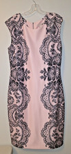 Dress Barn Established 1962 Size 16 Pink and Black Dress