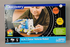 Discovery 14-In-1 Solar Vehicle Robot Kit STEM Educational Toy Set NIB 