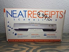 Neat Receipts Mobile Scanner SCSA4601EU Filing System Paper Organizer