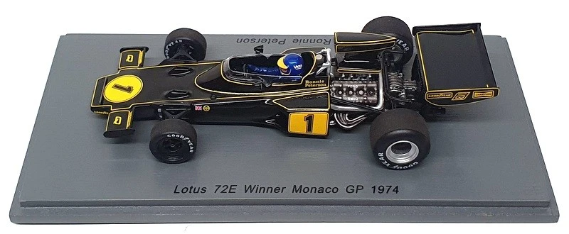 Spark escala 1/43 S4835 - F1 Lotus 72E #1 ganador GP de Mónaco 1974 R. Peterson Foto 4 de 4