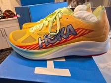 Hoka Cielo Road Orange Yellow Mustard 1143490-SYJ Men's Size 13 Running Shoe NEW