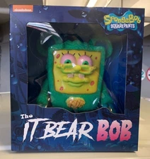 Sofubi UNBOX INDUSTRIES MILKBOYTOYS The IT BEAR BOB Green SpongeBob