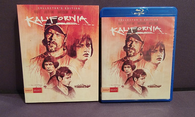 Kalifornia (1993/Blu-Ray) - Shout Select Collector's Edition w/OOP Slip + Poster
