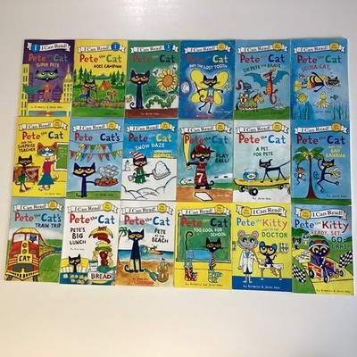 Pete Cat Kitty My First I Can Read Readers Kindergarten 1st Grade 18 Book Lot