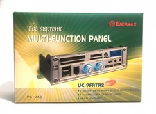 PANNELLO MULTIFUNZIONE 5,25" ENERMAX UC-9FATR2-B - BLACK - 18 IN 1 - Nuovo