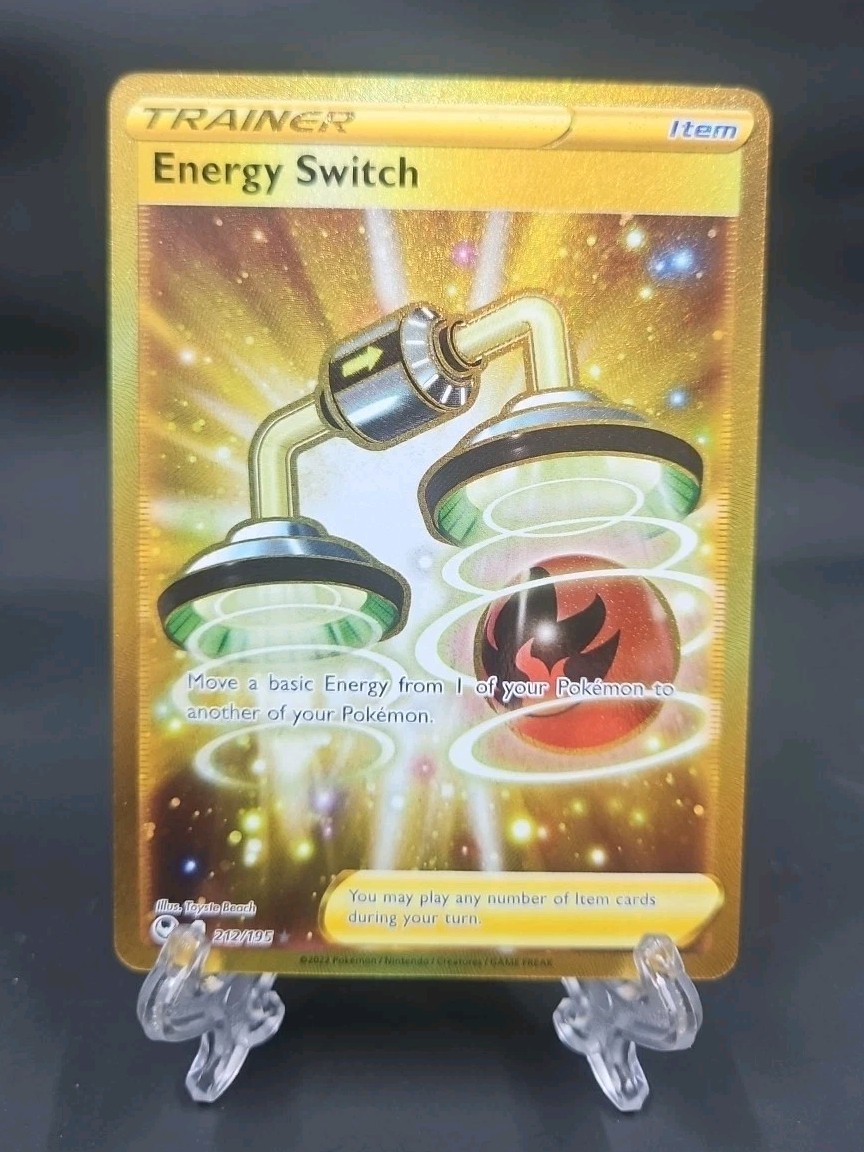 Energy Switch 212/195 Silver Tempest Secret Rare Pokemon TCG NM