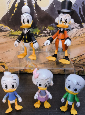 Disney Ducktales Phatmojo 5 Pack Donald, Scrooge, Webby, Louie, And Dewey