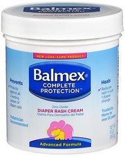 Balmex Zinc Oxide Diaper Rash Cream Each