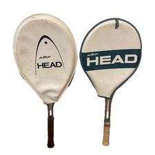 VINTAGE AMF / HEAD "/ "STANDARD" TENNIS RACQUETS 4 3/8 Good Condition