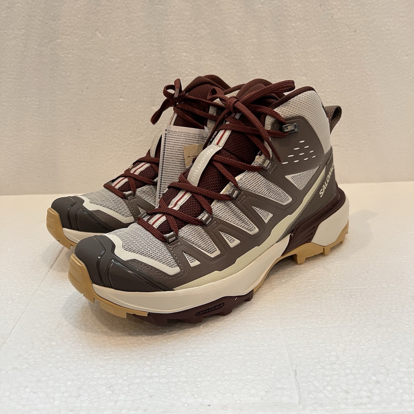 Scarpe da trekking Salomon X Ultra 360 EDGE Mids da donna taglia 9 nuove senza scatola