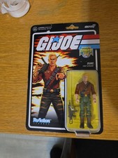 G.I. Joe Tiger Force Duke Super7 ReAction 3.75       Figure Wave 6 First Sergeant
