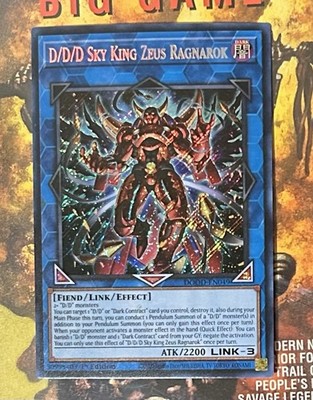 Yu-Gi-Oh! TCG-  D/D/D Deck: 1st Ed.  SECRET/ULTRA / SUPER / COMMON. MINT.  READ
