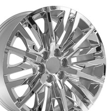 Oe Wheels Cv33 22x9 Chrome 5921 Rim 6x139.7 28et Fits Gmc Sierra Yukon