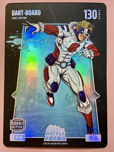 2026 Bo Jackson Battle Arena - Dart Board ICE BATTLEFOIL #BF-190 Jaxson Dart