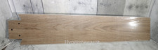Hampton Bay Mena 44" inch Ceiling Fan Replacement Set 5 Blades White/Natural Oak