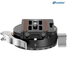 Leofoto PCL-60 NP-60 60mm panning lever release clamp with Plate Black