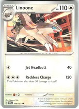 Linoone 168/197 Obsidian Flames OBF NM Pokemon Card TCG