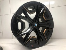 1x Alufelge 22 Zoll 9.5" 5x112 37ET Glanz Graphit 5A02659 BMW IX I20 Mg