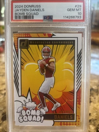 2024 Panini Donruss - Bomb Squad Jayden Daniels #29 (RC)