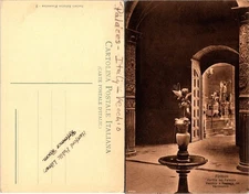 Firenze - Cortile del Palazzo Vecchio - Fontana del Verrocchio Postcard